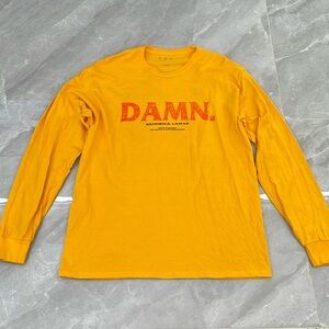 TDE Kendrick Lamar Official “DAMN.” 2017 Tour Concert Merch Long Sleeve Shirt